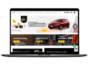 Agencia web para autostock